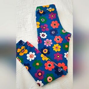 Hanna Andersson Size 130 Floral Leggings